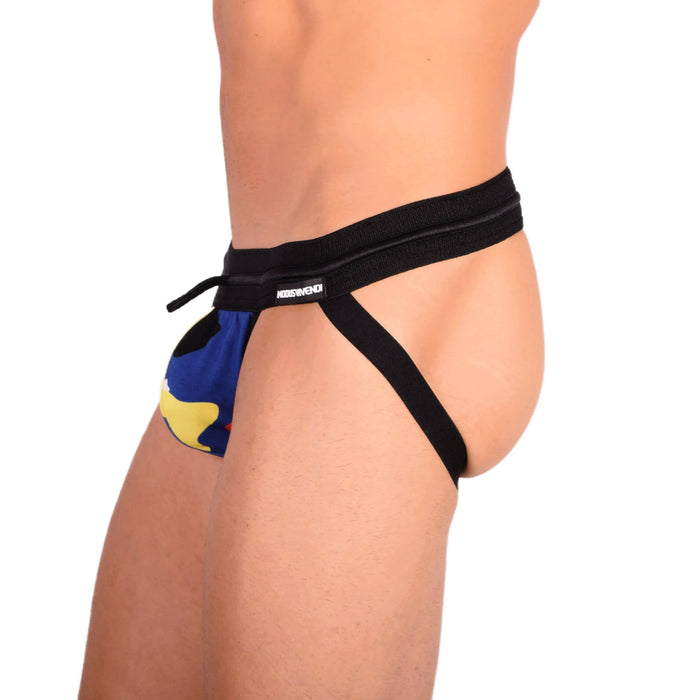 Modus Vivendi Camouflage Jockstrap Fashion Camo-Black Jock 02011 44