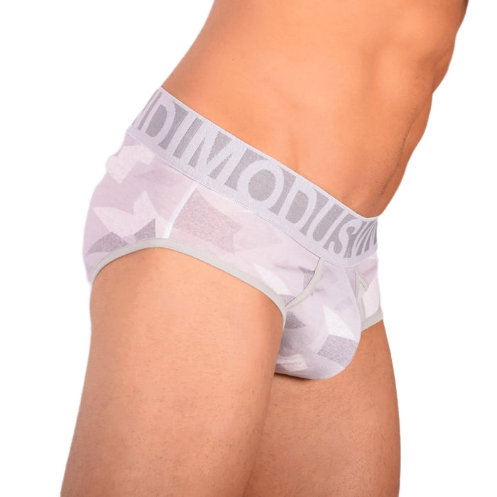 Modus Vivendi Desert Camouflage Briefs Soft Cotton Grey Brief 11714-1 41