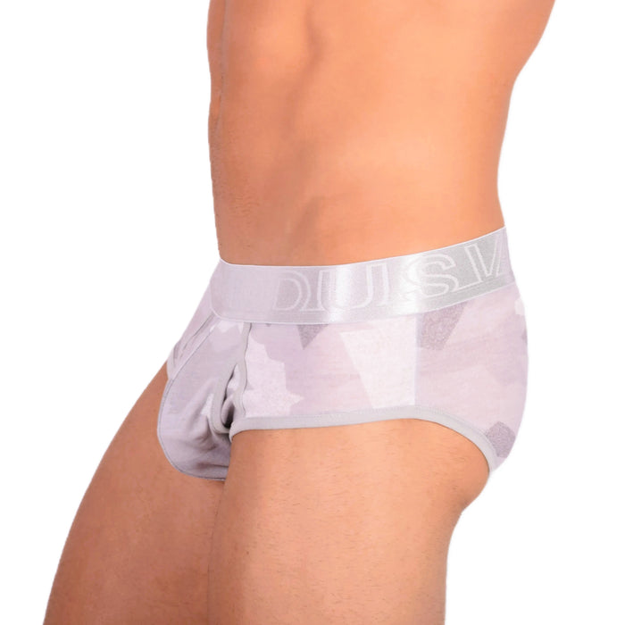 Modus Vivendi Desert Camouflage Briefs Soft Cotton Grey Brief 11714 31