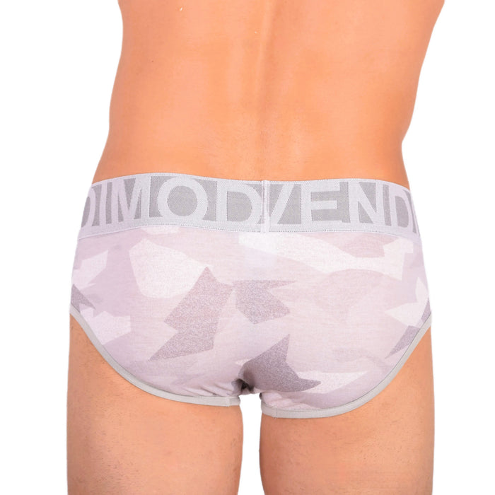 Modus Vivendi Desert Camouflage Briefs Soft Cotton Grey Brief 11714-1 41