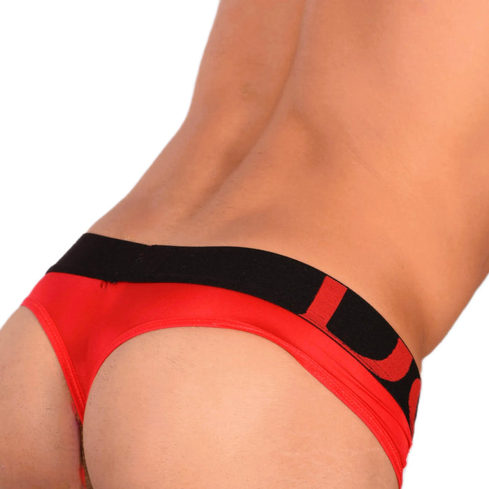 Doreanse Window Thong Soft & Sleeky Low-Rise Thongs Red 1224 9