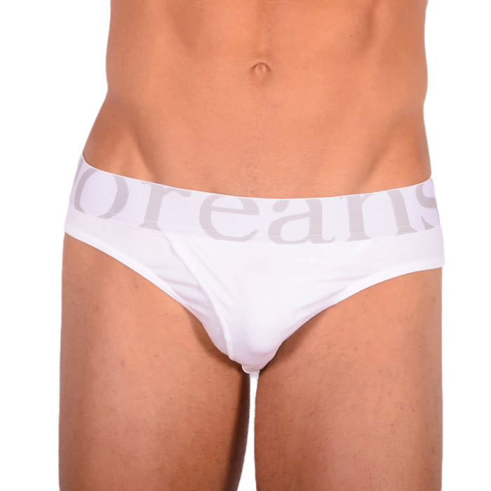 DOREANSE Brief Mens Slip With Pouch Reforming White 1225 9