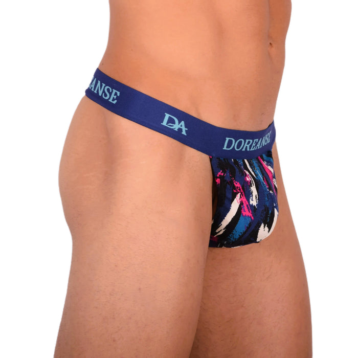 Doreanse Modal Thongs Silky Soft Mens String Neon Sports 1234 12