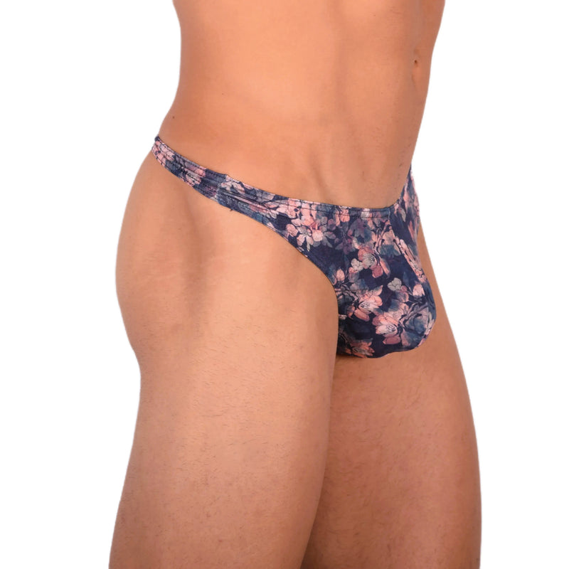 DOREANSE Floral Design Single layered Thong 1316 76