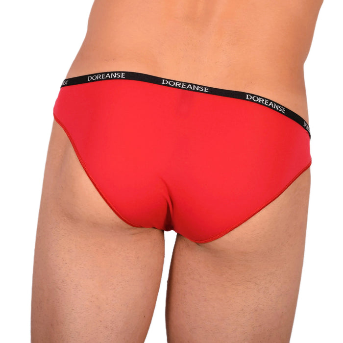 Doreanse Aire Brief Low-Rise & Lean Bikini Cut Briefs Red 1395 11