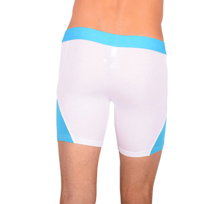 Doreanse  Micro Modal Casual Cotton Boxers Blue-White Combo 1754 10