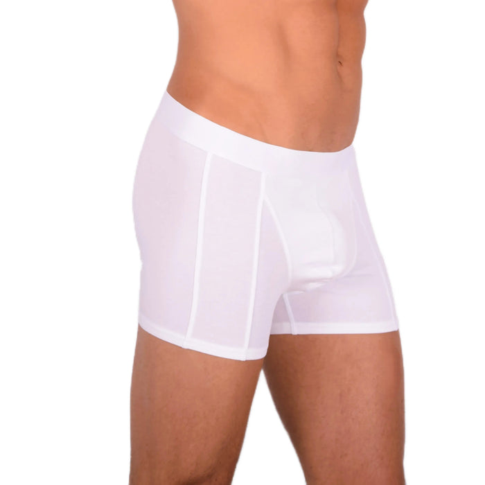 DOREANSE Boxer Casual Cotton Modal Boxer White 1755 4A