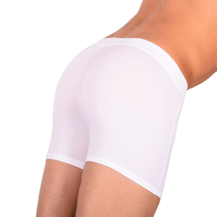 DOREANSE Boxer Casual Cotton Modal Boxer White 1755 4A