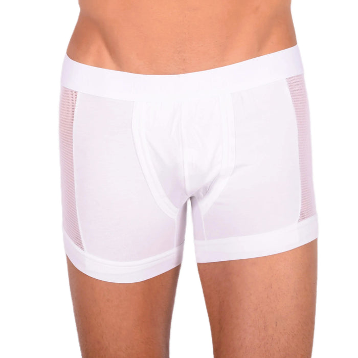 Doreanse Boxer Brief With Side Mesh Panel 1761 White 5