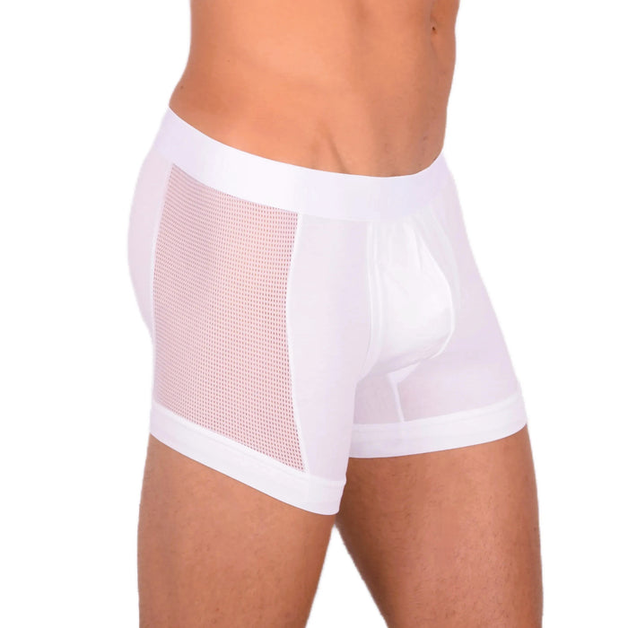 Doreanse Boxer Brief With Side Mesh Panel 1761 White 5