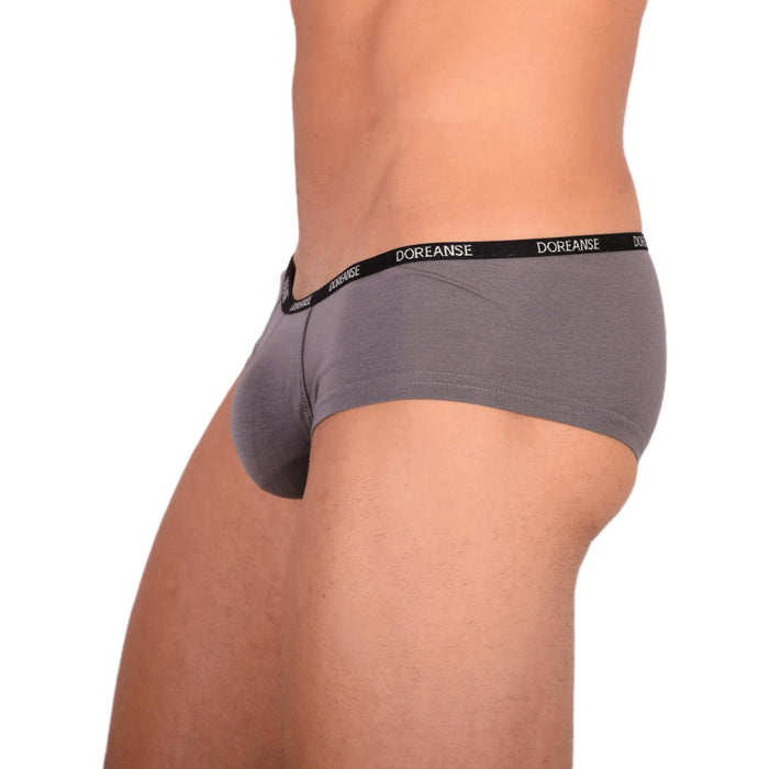 Boxer DOREANSE Hipster Mini Trunk Micro-Modal Grey 1781 7