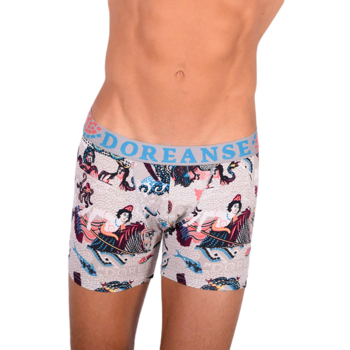 DOREANSE Boxer Poseidon Long Mens Boxers Trunk 1806 8