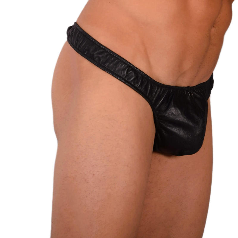 SMU Show Thong Soft Leather Calf Skin Stretchable 100804 35