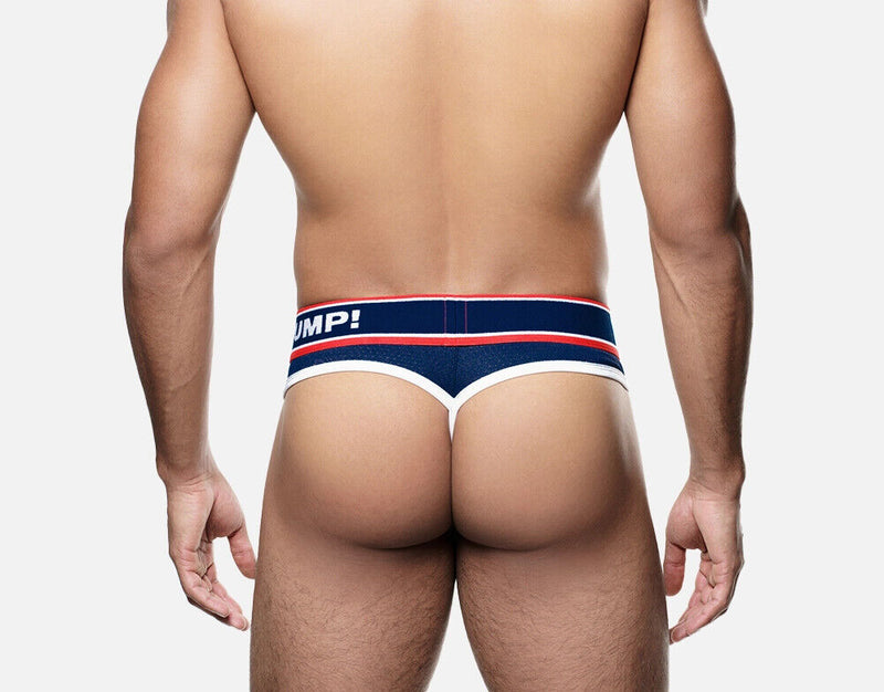 PUMP! Low-Rise Thongs Big League Brief Style G-String Mesh Thong 17012