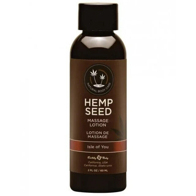 Hemp Seed Massage & Body Oil - 2 fl.oz. Travel Size Nourishing Massage Oil