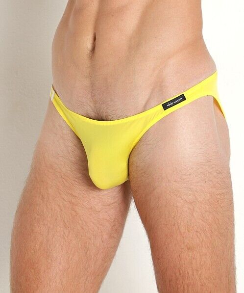 Private Structure Briefs Desire Glaze Soft Nylon Tanga Brief Yellow 4026 6