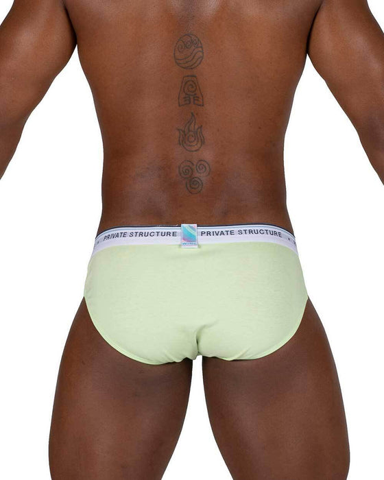 3pcs PRIVATE STRUCTURE Elements Wind Mini Briefs Trio Lavender Mint Jasmine 4395