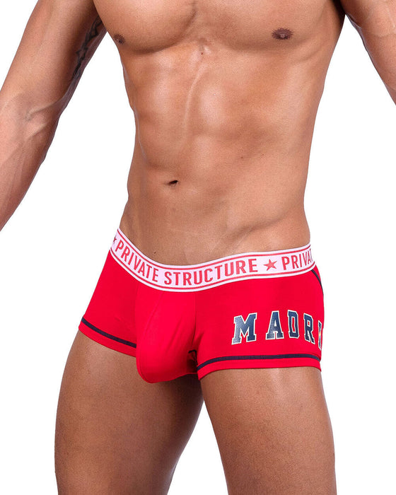 Private Structure Boxer Trunk PRD Madrid Limited Margarita Red 4498 109