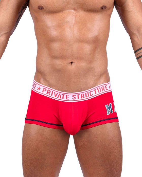 Private Structure Boxer Trunk PRD Madrid Limited Margarita Red 4498 109