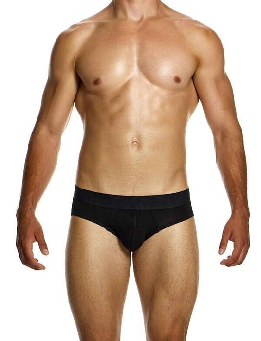 Modus Vivendi Bamboo Classic Briefs Eco-Jacquard Brief in Black 13415 184