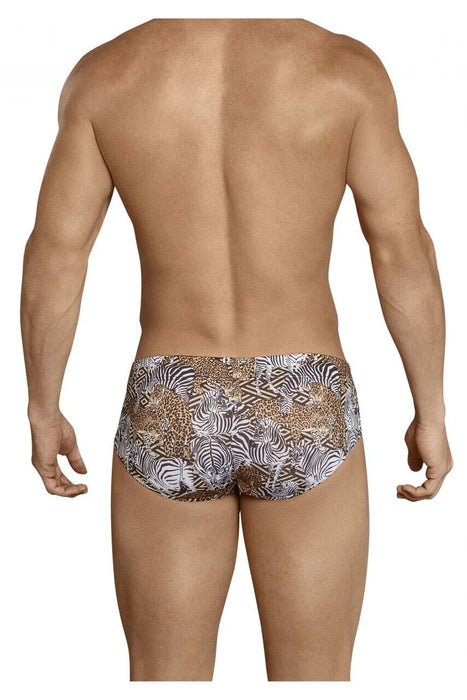 Brief PIKANTE Clay Anatomic Briefs Shaped Pouch Tiger Print 8718 2