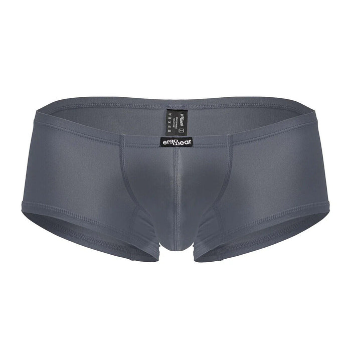 ErgoWear X4D Mini Boxer Trunks 3D-Seamed Pouch in Gray 1705