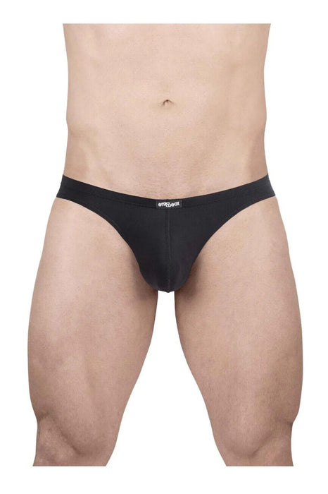 ErgoWear X4D Thongs Quick Dry and Resilient Soft Thong in Black 1699