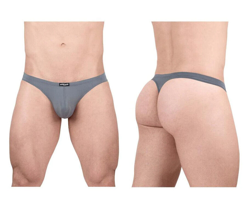 ErgoWear Thong X4D Quick Dry and Resilient Soft Thongs in Gray 1703