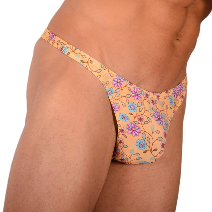 XS/S Smu Tanning Walking around Flowers Thong MX18 33966