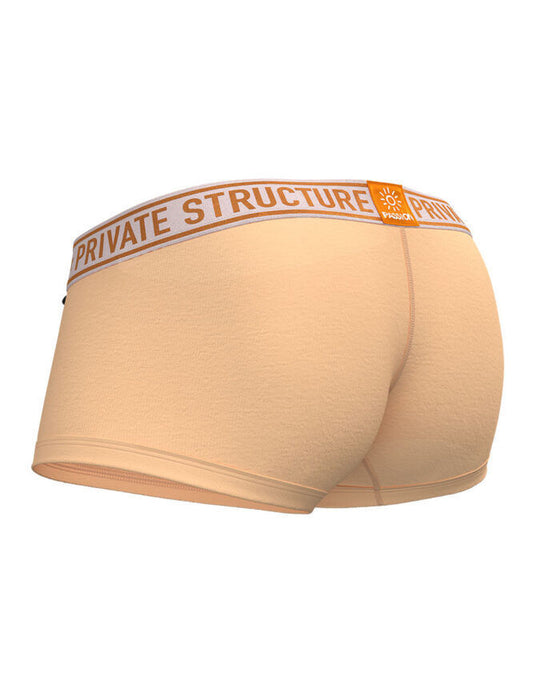 PRIVATE STRUCTURE PRD Boxer Trunks 3D-Contour Pouch Marshmellow Orange 4386a1