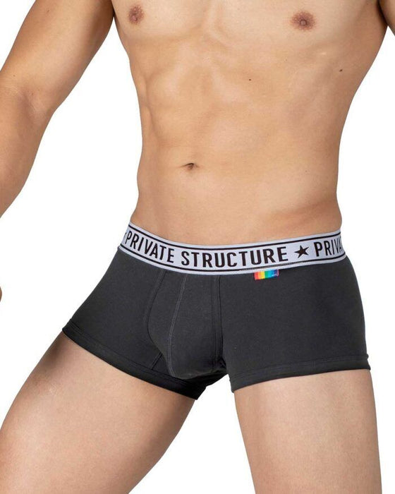 PRIVATE STRUCTURE PRD Boxer Trunks Contour Pouch Phantom Black 4386a1