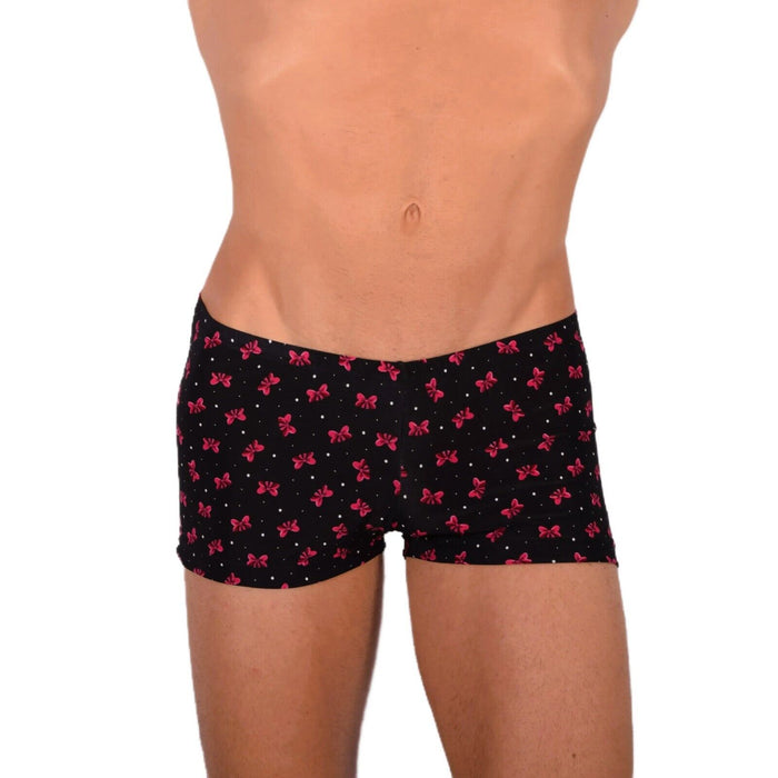 2XS XS Smu Tanning Walking around sheer Black Mini Boxer MX19 34029