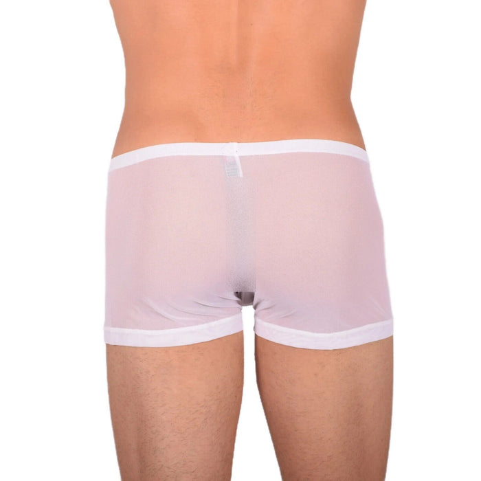 2XS/XS SMU Tanning Walking around C-Thru White Mini Boxer MX19 34032