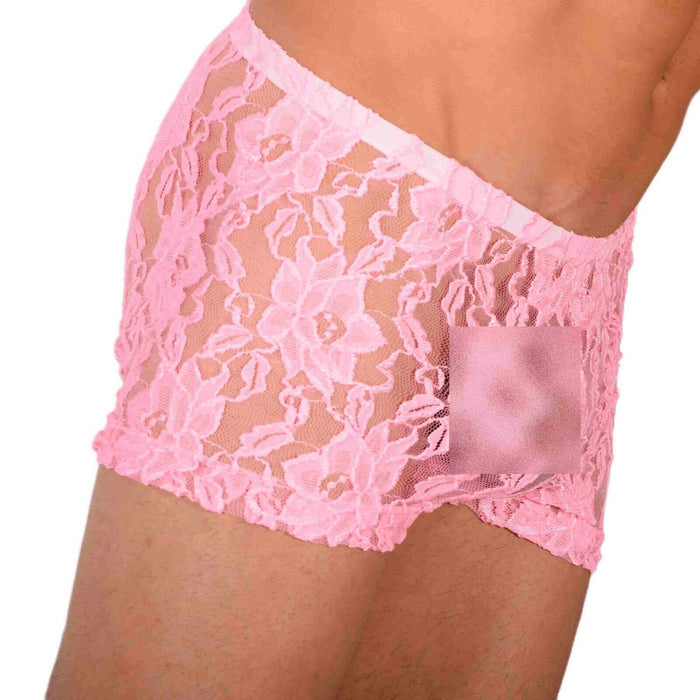 XS/S SMU Tanning Walking around C-Thru Pink Mini Boxer MX19 34034