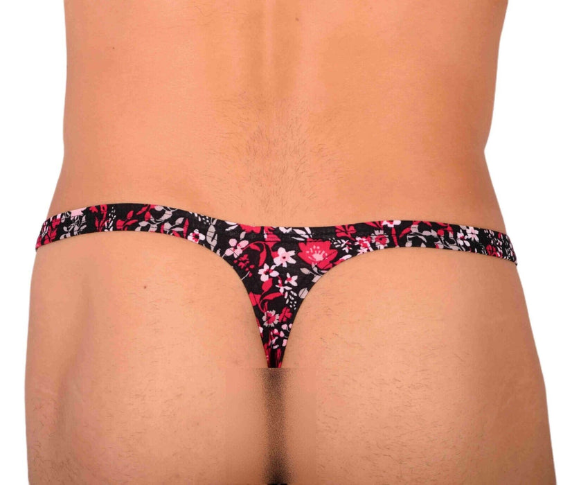 XS/S SMU Tanning Walking around Floral Thong MX19 34041