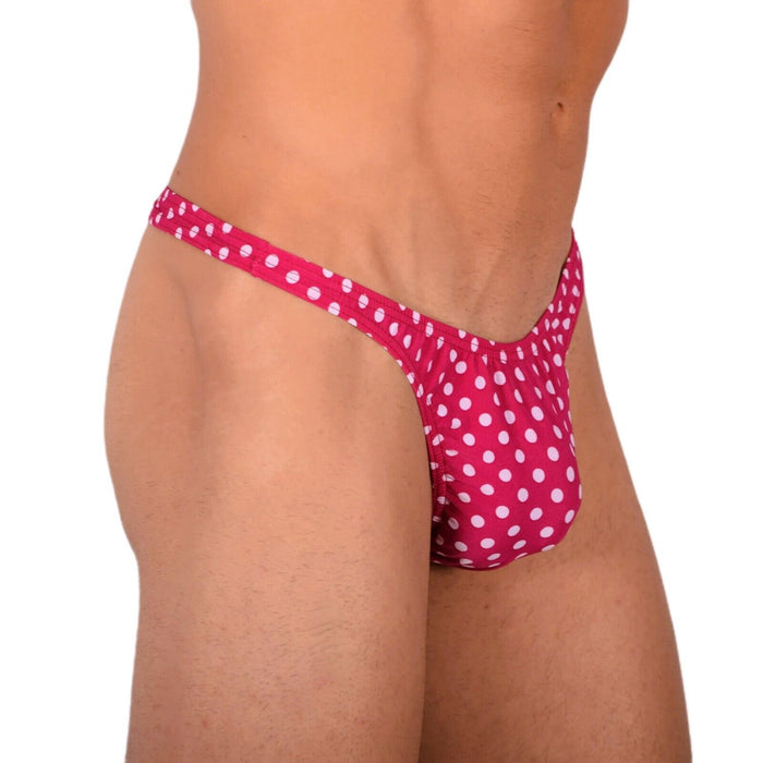 XS/S SMU Tanning Walking around Pink Thong MX19 34049