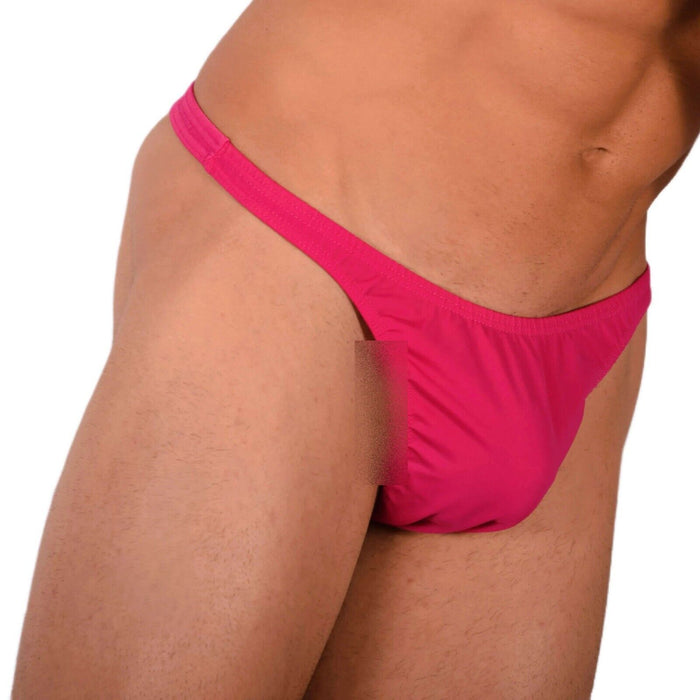 XS/S SMU Tanning Walking around Pink Thong MX20 34052