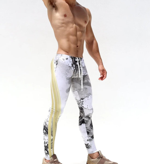 RUFSKIN Sport Legging 764 Premium 4-Way Stretch Microfiber Sublimation Print 80