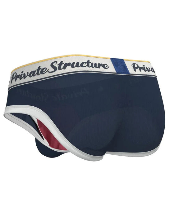 PRIVATE STRUCTURE Briefs Classic Mid-Waist Mini Brief Vintage Navy 4529 55