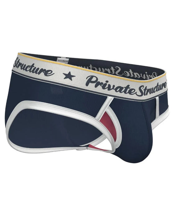 PRIVATE STRUCTURE Briefs Classic Mid-Waist Mini Brief Vintage Navy 4529 55