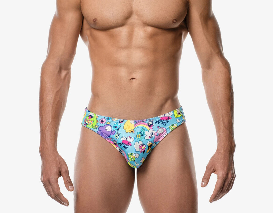 PUMP! Swimwear  Funtopia Water Cheeky UPF 50+ Swim Briefs Eco Fabric 13020 11