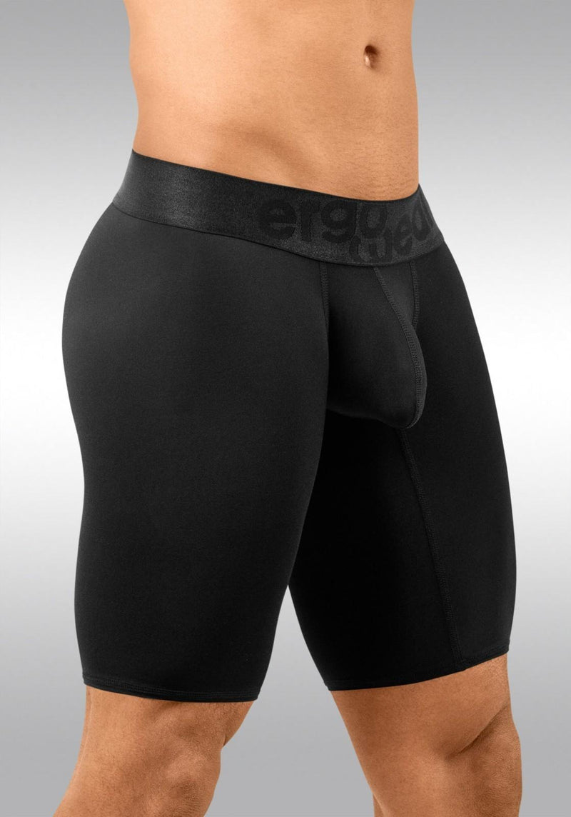 ErgoWear Long Boxer MAX BOLD Bikers Athletic Shorts in Black 1783 140