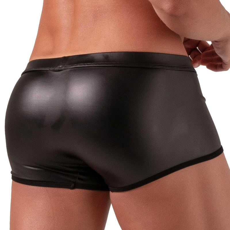 Absolu Male By TOF PARIS Master Trunks With Secret Pocket Elegant Pouch Black 2