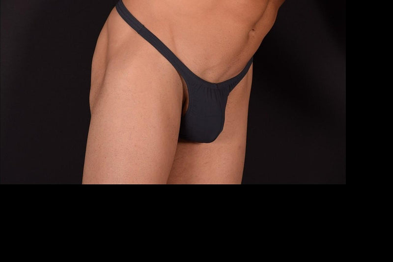 Medium SMU Super Soft Thong Charcoal 34161