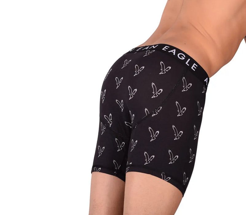 American Eagle Grey Eagles Fly Front Boxer Brief AE1