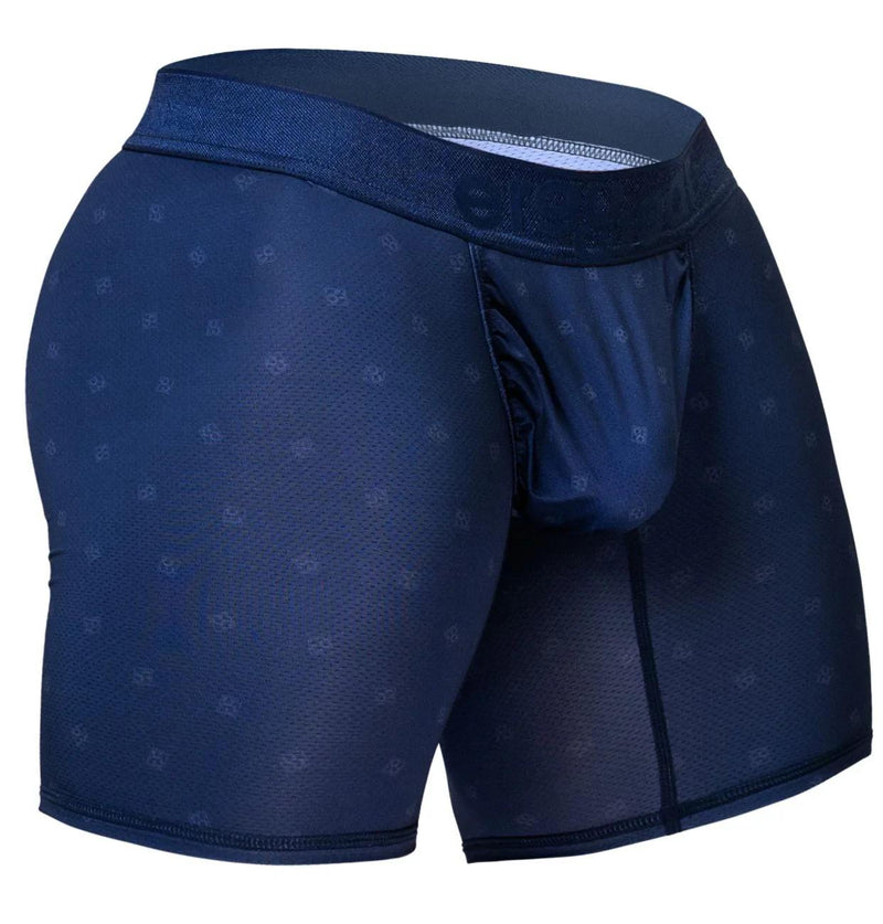 ErgoWear Micro Mesh Long Boxer FEEL SE MidCut Adaptable Pouch Navy Blue 1753 110