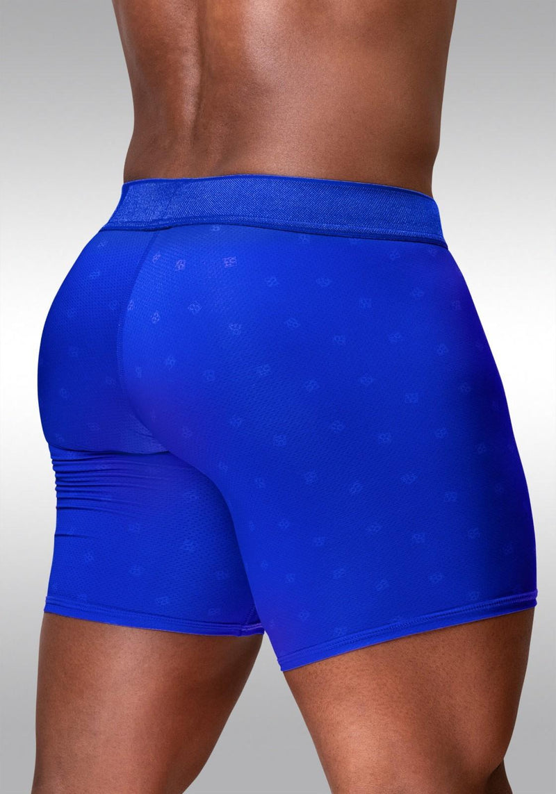 ErgoWear Micro Mesh Long Boxer Briefs MidCut FEEL SE Pouch Royal Blue 1757 110