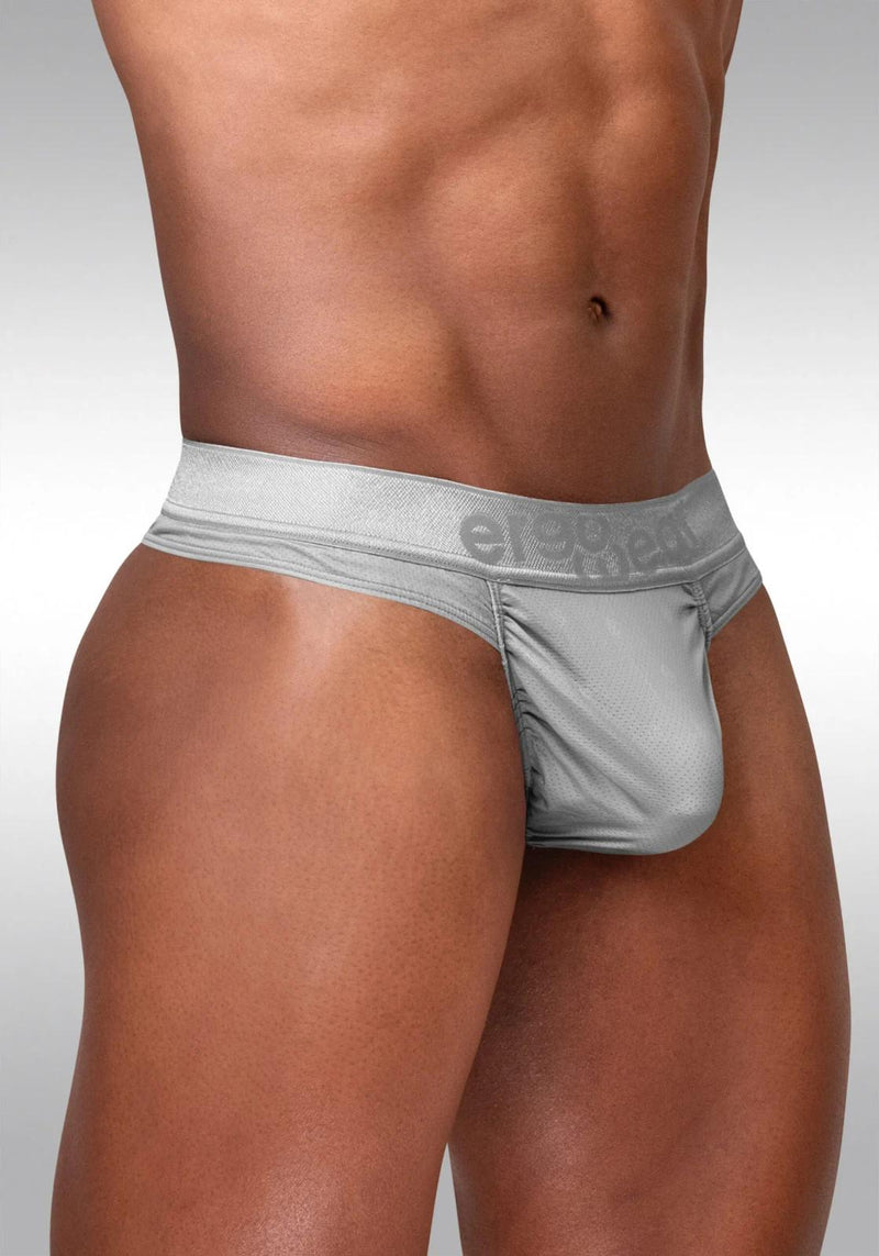 ErgoWear Thongs Micromesh FEEL SE Elastic Adaptable Pouch in Silver 1758 29