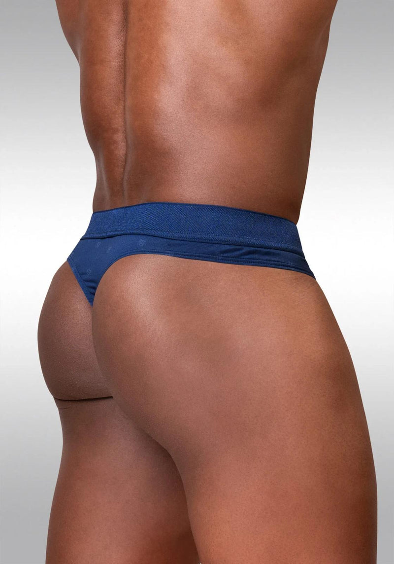 ErgoWear Thongs Micromesh FEEL SE Elastic Adaptable Pouch in Navy Blue 1750 29