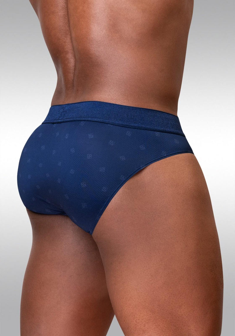 ErgoWear FEEL SE Briefs MicroMesh 4-Way Stretch Adaptable Pouch Navy 1751 25